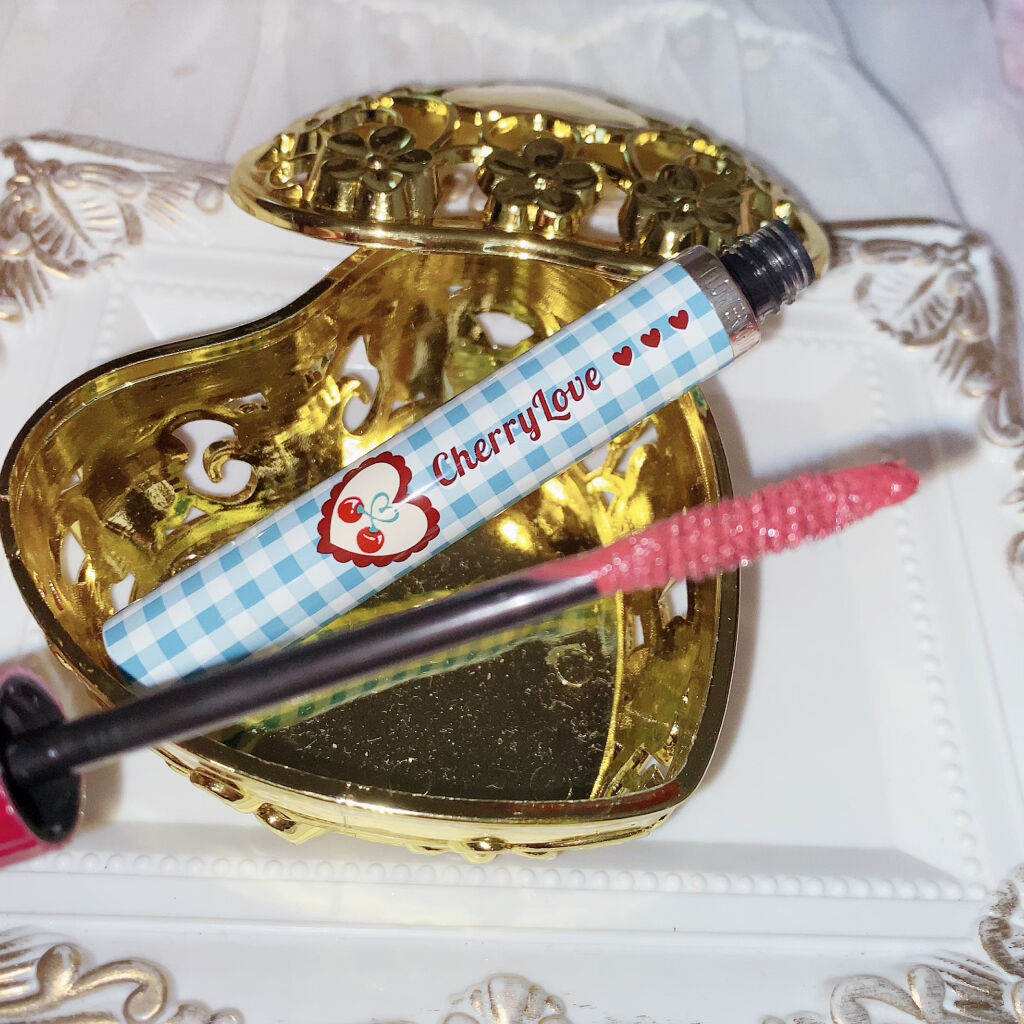 レングスニングマスカラ M05 Sweet Red Wine /FlowerKnows/マスカラを使ったクチコミ（2枚目）