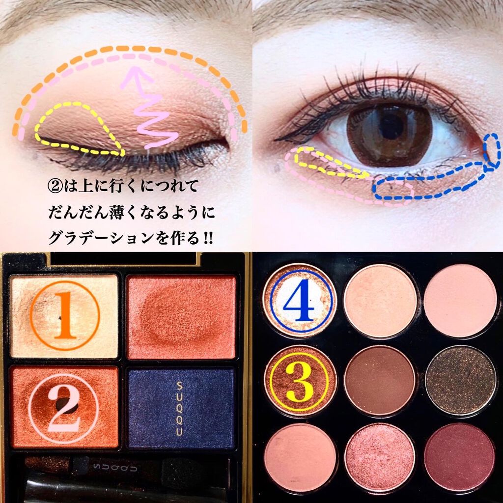 スモール アイシャドウ×9/M・A・C/アイシャドウパレットを使ったクチコミ（3枚目）