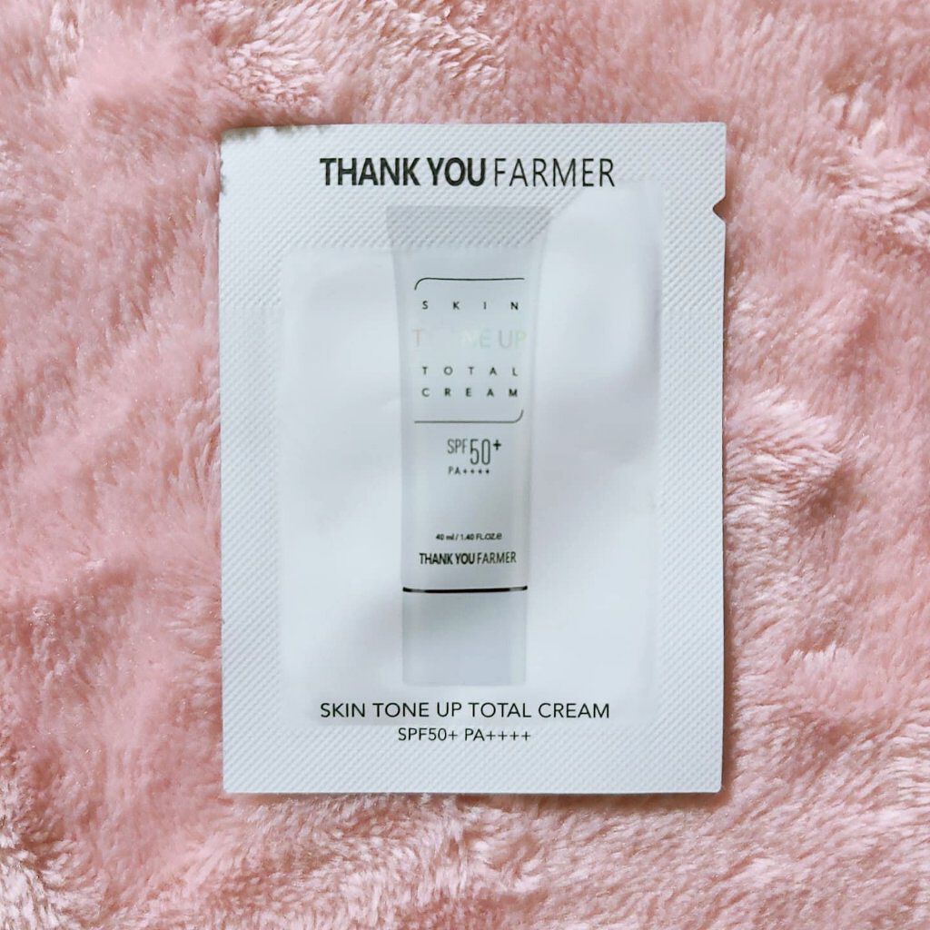 THANK YOU FARMER スキントーンアップクリーム