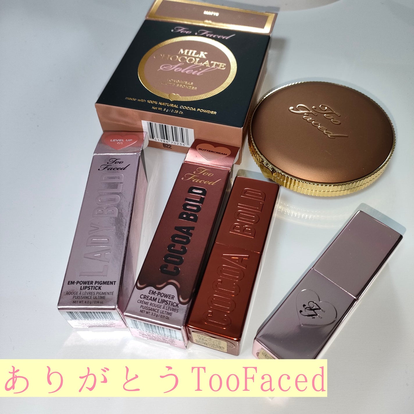 ミルクチョコレート ソレイユ ロングウェア マット ブロンザー/Too Faced/ブロンザーを使ったクチコミ(1枚目)