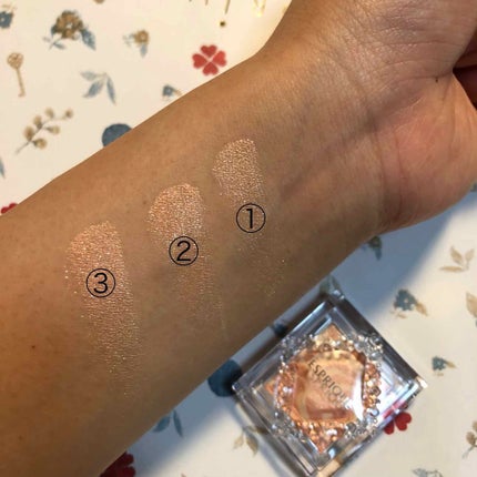 セレクト アイカラー/ESPRIQUE/単色アイシャドウを使ったクチコミ(3枚目)