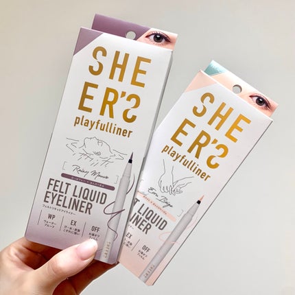 プレイフルライナー/シアーズ/リキッドアイライナーを使ったクチコミ(7枚目)