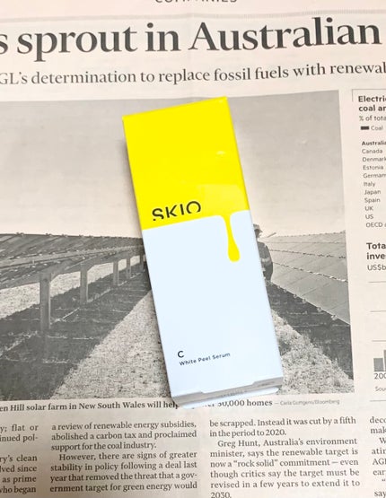 VC ホワイトピールセラム/SKIO/ブースター・導入液を使ったクチコミ(1枚目)