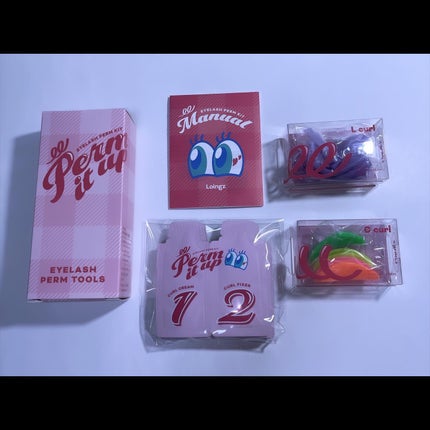 パーマイットアップアイラッシュパーマキット/Loingz/その他キットセットを使ったクチコミ(1枚目)