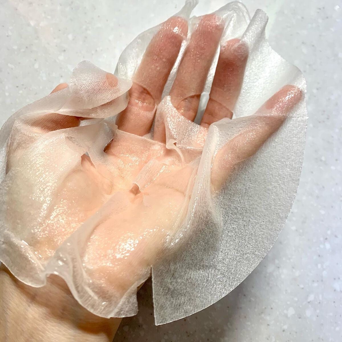 オールナチュラル マスクパックKM 25ml×5枚/allNATURAL/シートマスク・パックを使ったクチコミ（2枚目）