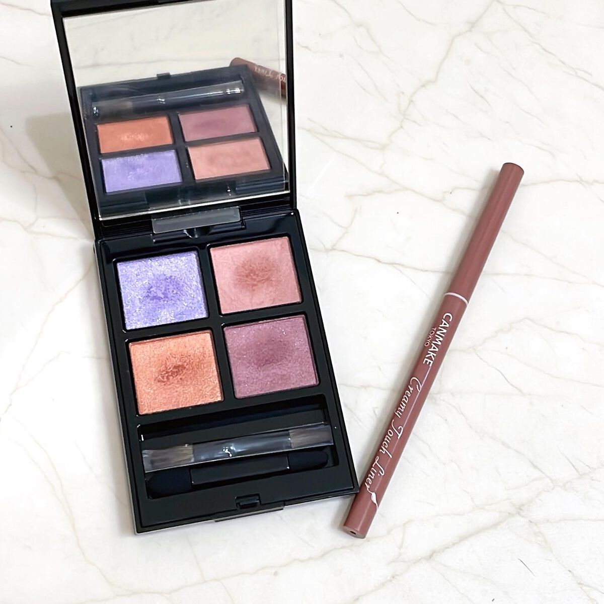 クリーミータッチライナー/キャンメイク/ジェルアイライナーを使ったクチコミ（1枚目）