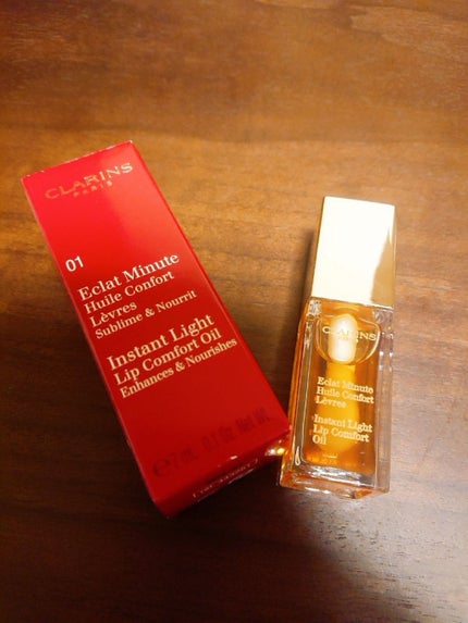 コンフォート リップオイル /CLARINS/リップグロスを使ったクチコミ(1枚目)