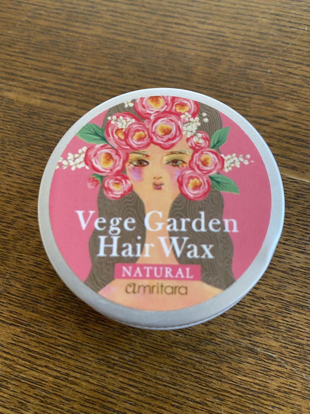 ベジガーデンヘアワックス（ナチュラル）/AMRITARA/ヘアワックス・クリームを使ったクチコミ（1枚目）