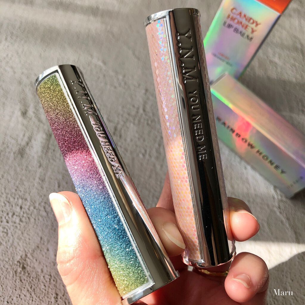 YNM  レインボーハニーリップバーム/YNM/リップバームを使ったクチコミ（1枚目）