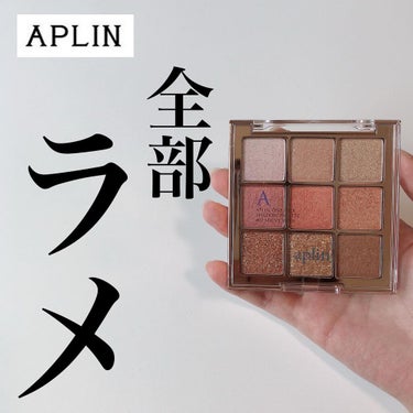 ワンピックアイシャドウパレット/APLIN/パウダーアイシャドウを使ったクチコミ（1枚目）