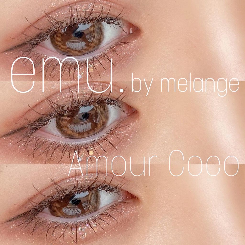 emu. by melange/emu. by melange/カラーコンタクトレンズを使ったクチコミ（1枚目）