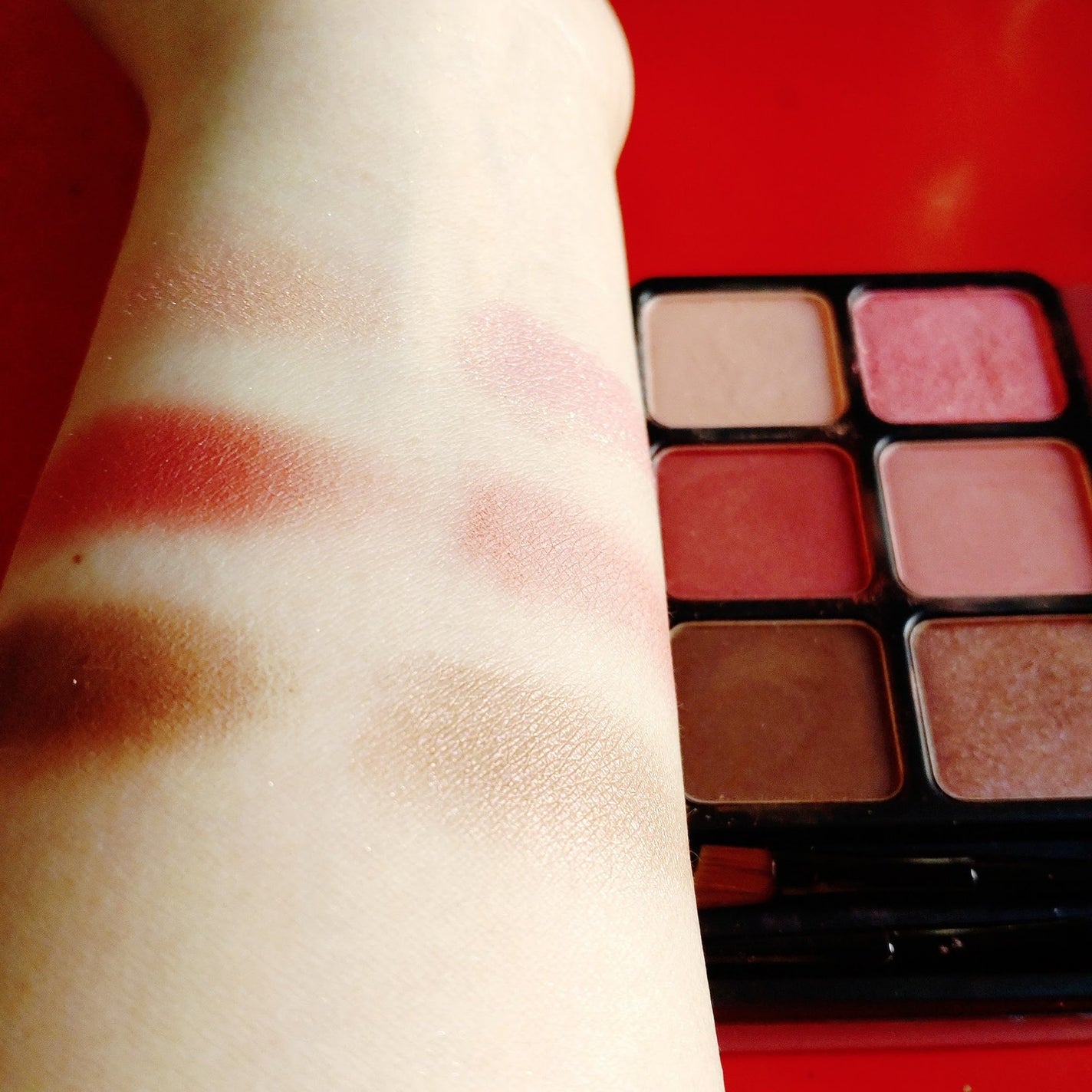 アイカラーパレット/heme/アイシャドウパレットを使ったクチコミ(7枚目)