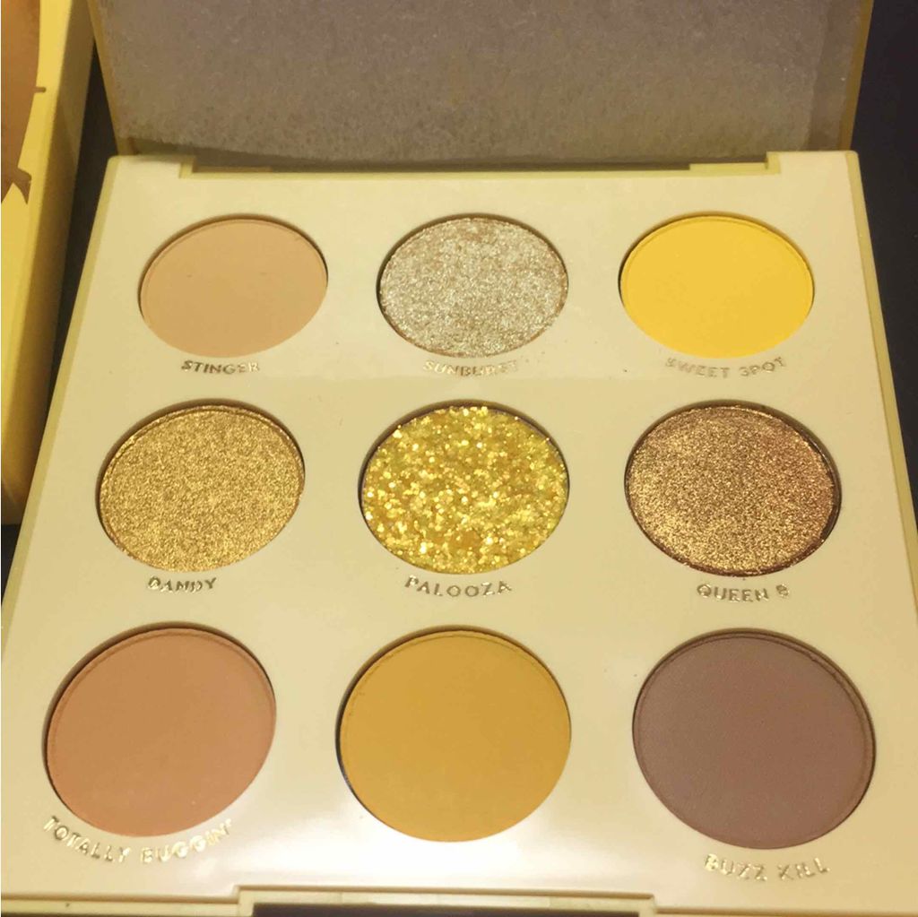 UH-HUH Honey/ColourPop/アイシャドウパレットを使ったクチコミ(2枚目)