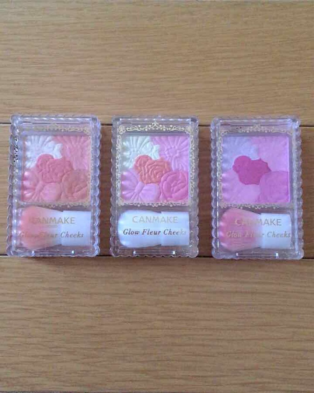 グロウフルールチークス/キャンメイク/パウダーチークを使ったクチコミ(1枚目)