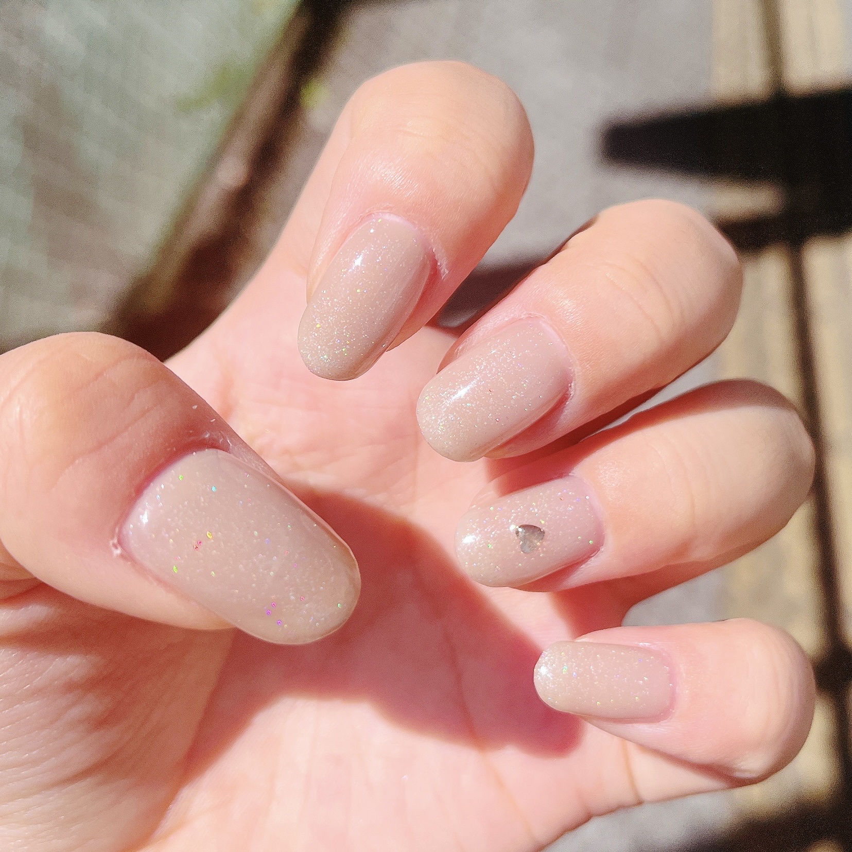 ジェルネイル（ライト対応）/セリア/ジェルネイルを使ったクチコミ（1枚目）