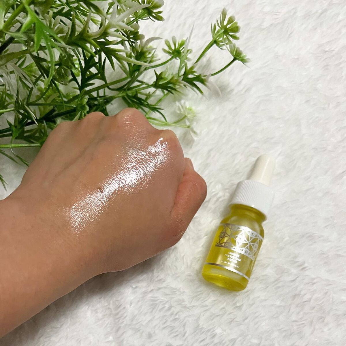 モロッコ100%オーガニック ウチワサボテンオイル/Natural Majesty/フェイスオイルを使ったクチコミ(4枚目)