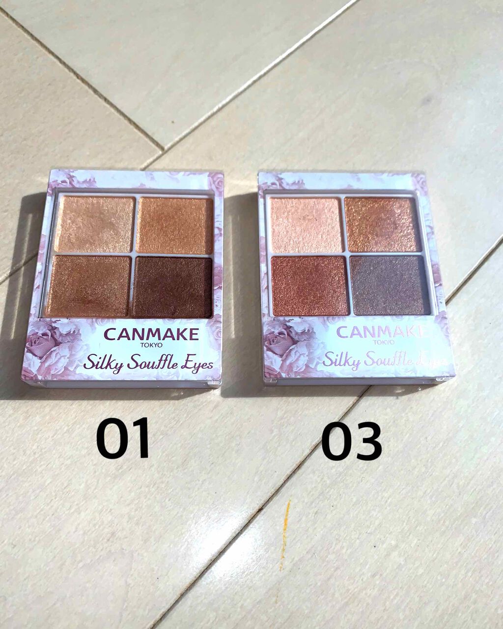 シルキースフレアイズ/キャンメイク/アイシャドウパレットを使ったクチコミ（1枚目）