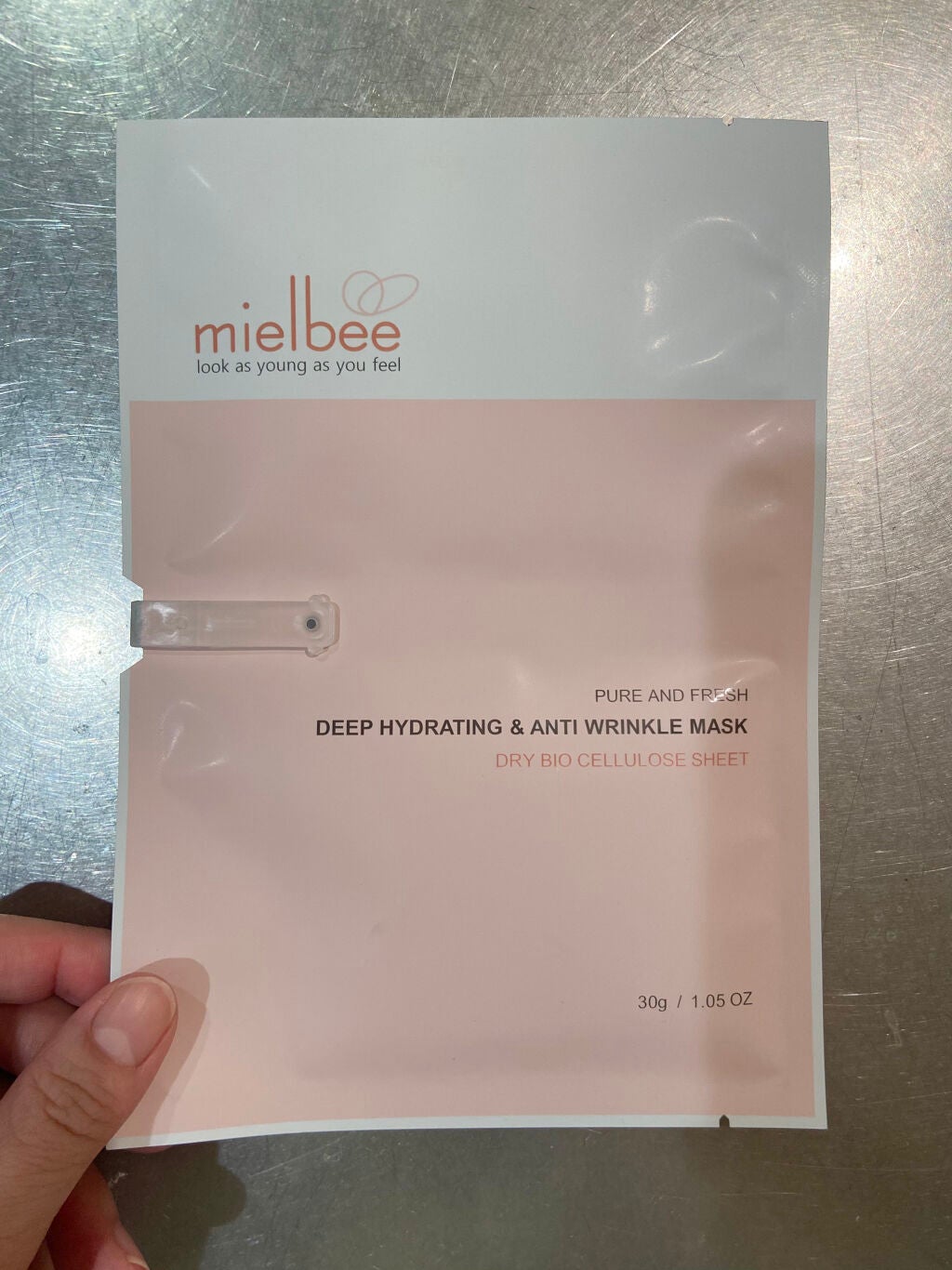 ディープハイドライティング&アンティーリンクルマスク/mielbee/シートマスク・パックを使ったクチコミ(3枚目)