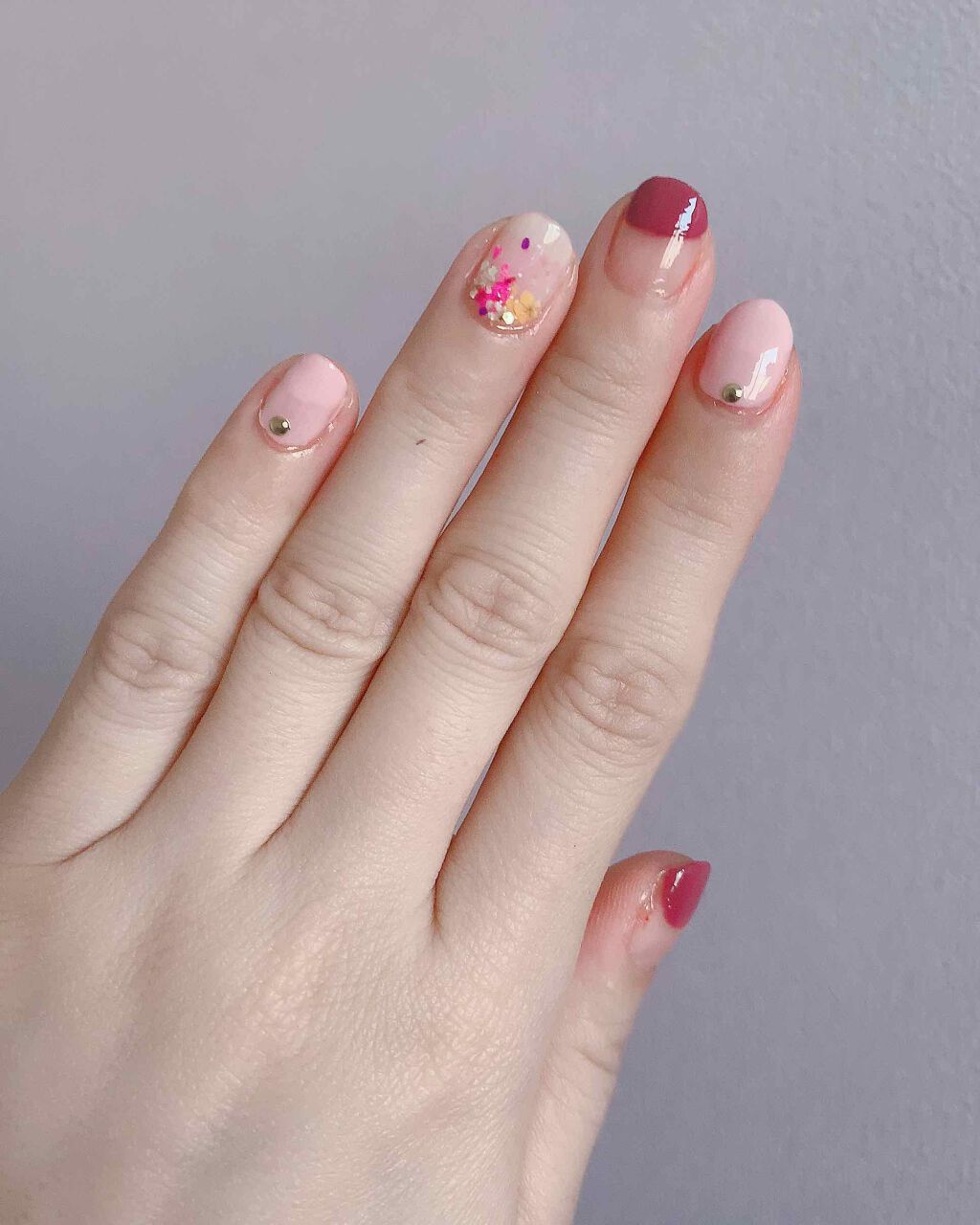 gene TOKYO ネイル/DAISO/マニキュアを使ったクチコミ（1枚目）