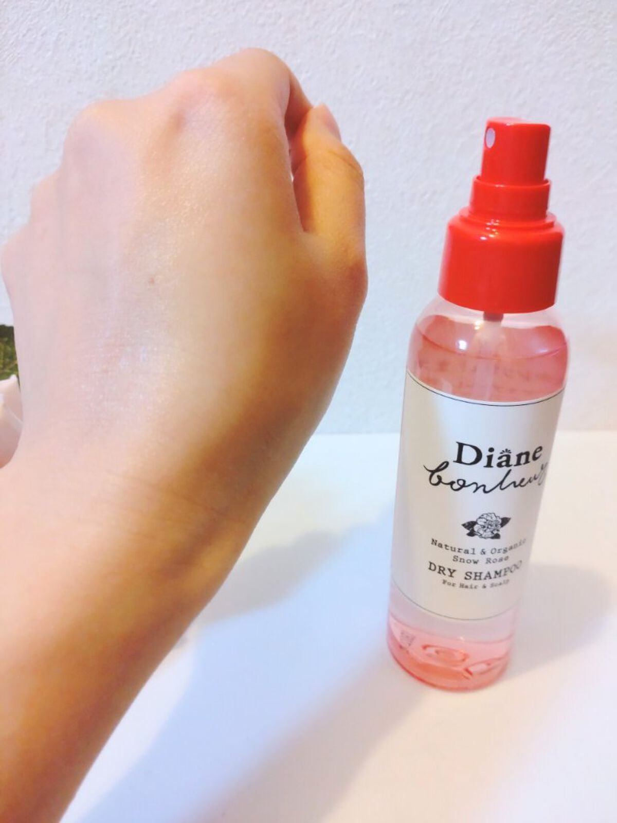 ダイアンボヌール ドライシャンプー スノーローズ/ダイアン/ドライシャンプーを使ったクチコミ(4枚目)