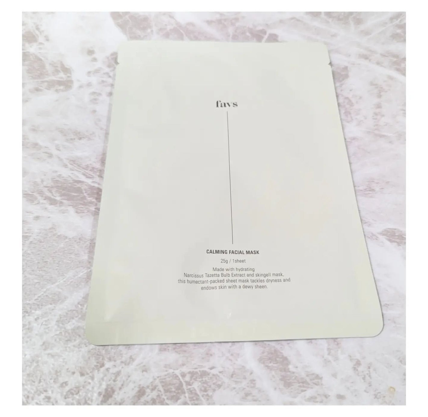 カーミングフェイシャルマスク/favs/シートマスク・パックを使ったクチコミ(2枚目)