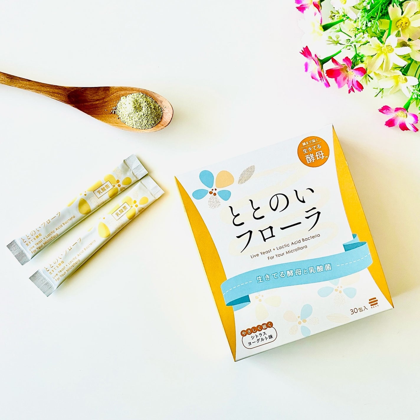 ととのいフローラ 生きてる酵母と乳酸菌 /日健協サービス/酵素食品を使ったクチコミ(1枚目)