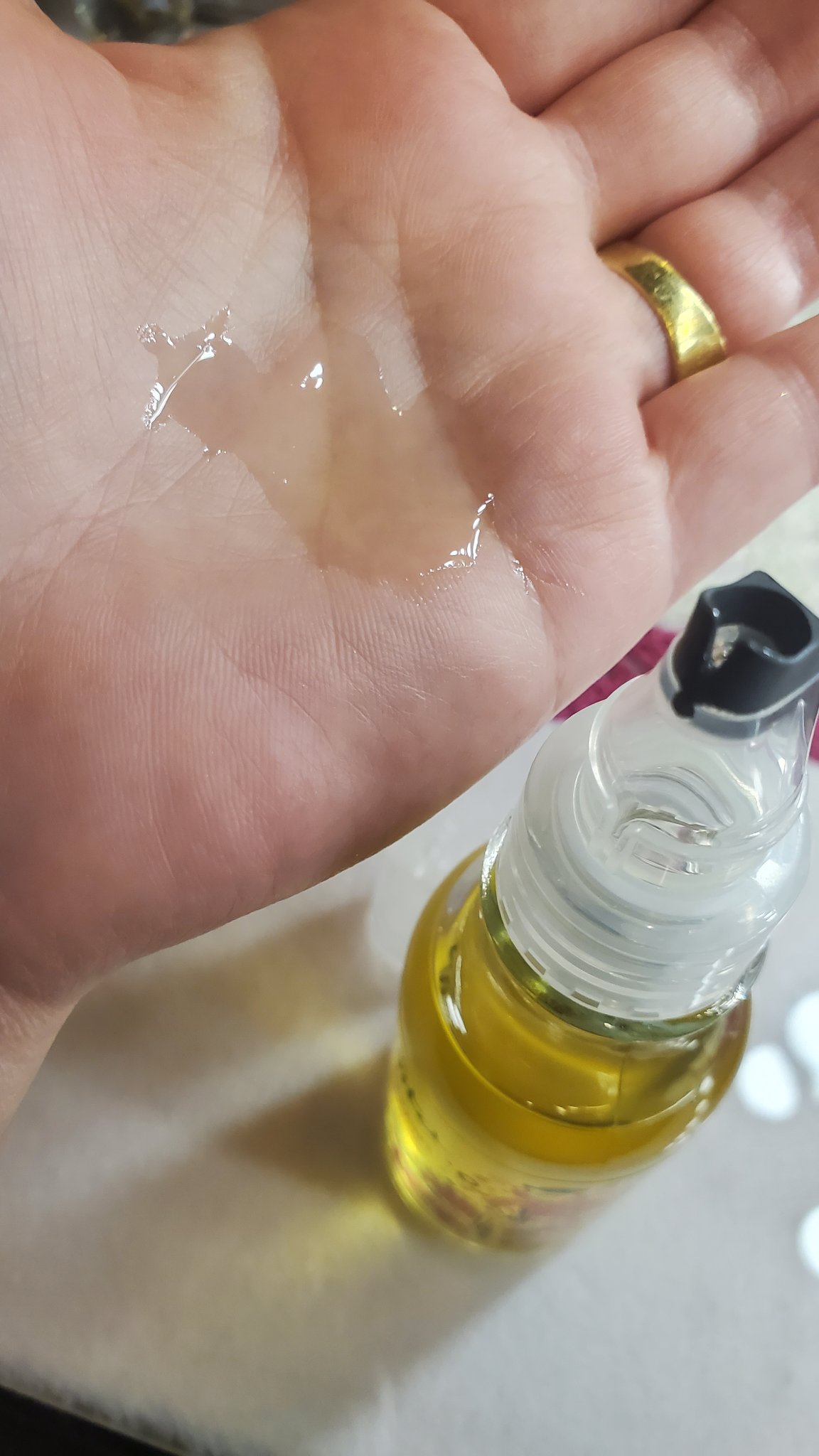 ビオオイル アルガンオイル ローズ/Melvita/ブースター・導入液を使ったクチコミ（3枚目）