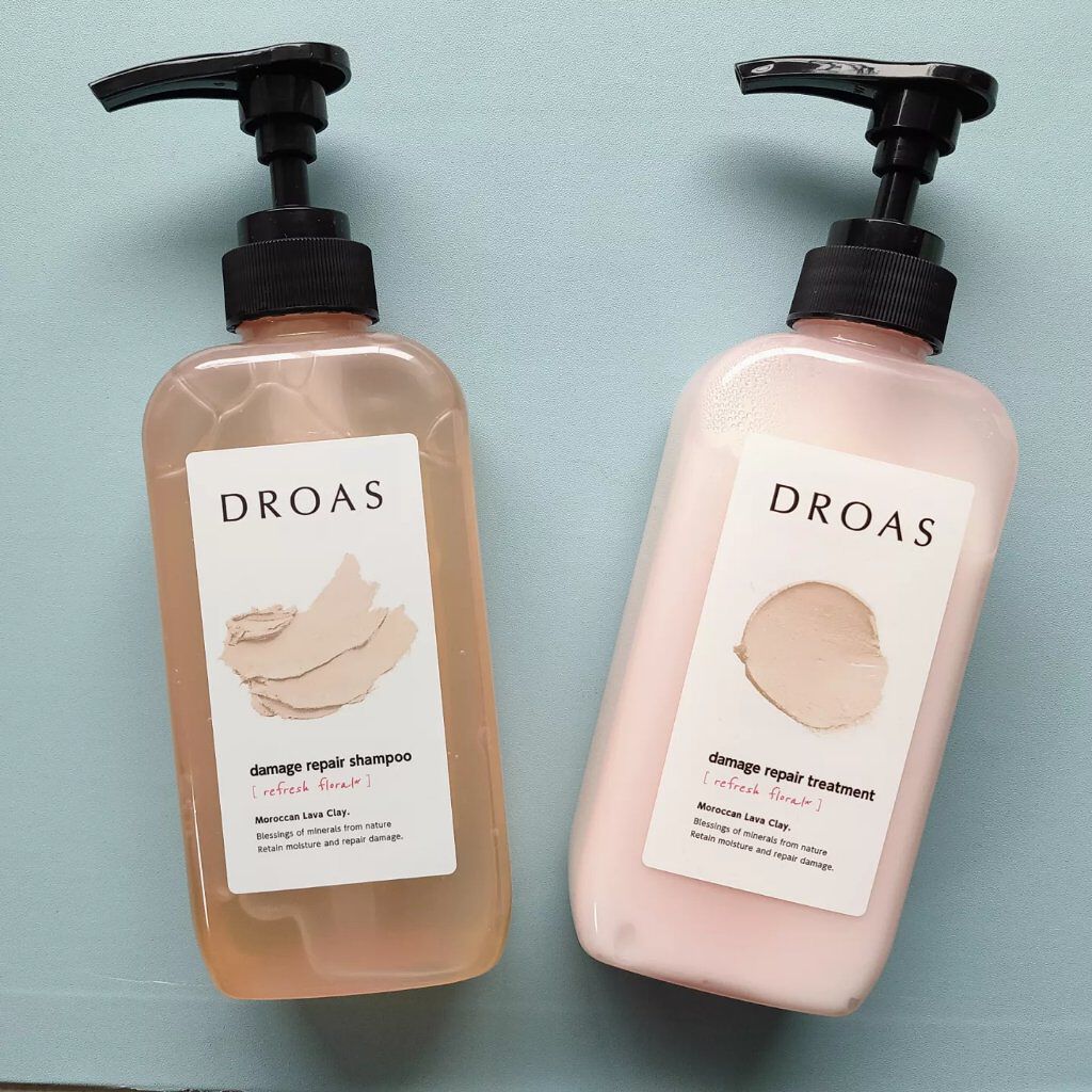 ダメージリペアシャンプー／トリートメント/DROAS/市販シャンプーを使ったクチコミ（1枚目）