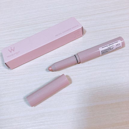 ウォンジョンヨ メタルシャワーペンシル/Wonjungyo/スティックアイシャドウを使ったクチコミ(3枚目)