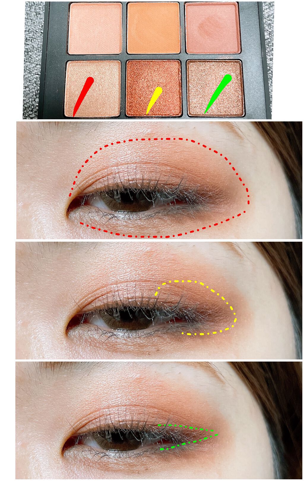 ヴォワヤジュールアイシャドウパレット/NARS/アイシャドウパレットを使ったクチコミ(2枚目)