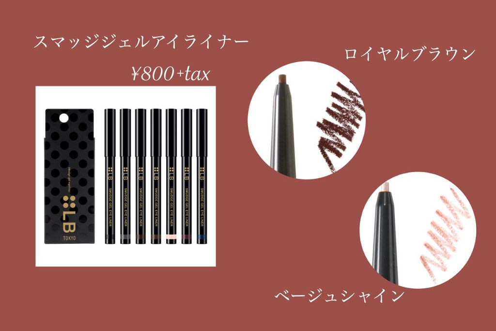 スマッジジェルアイライナー/LB/ジェルアイライナーを使ったクチコミ(2枚目)