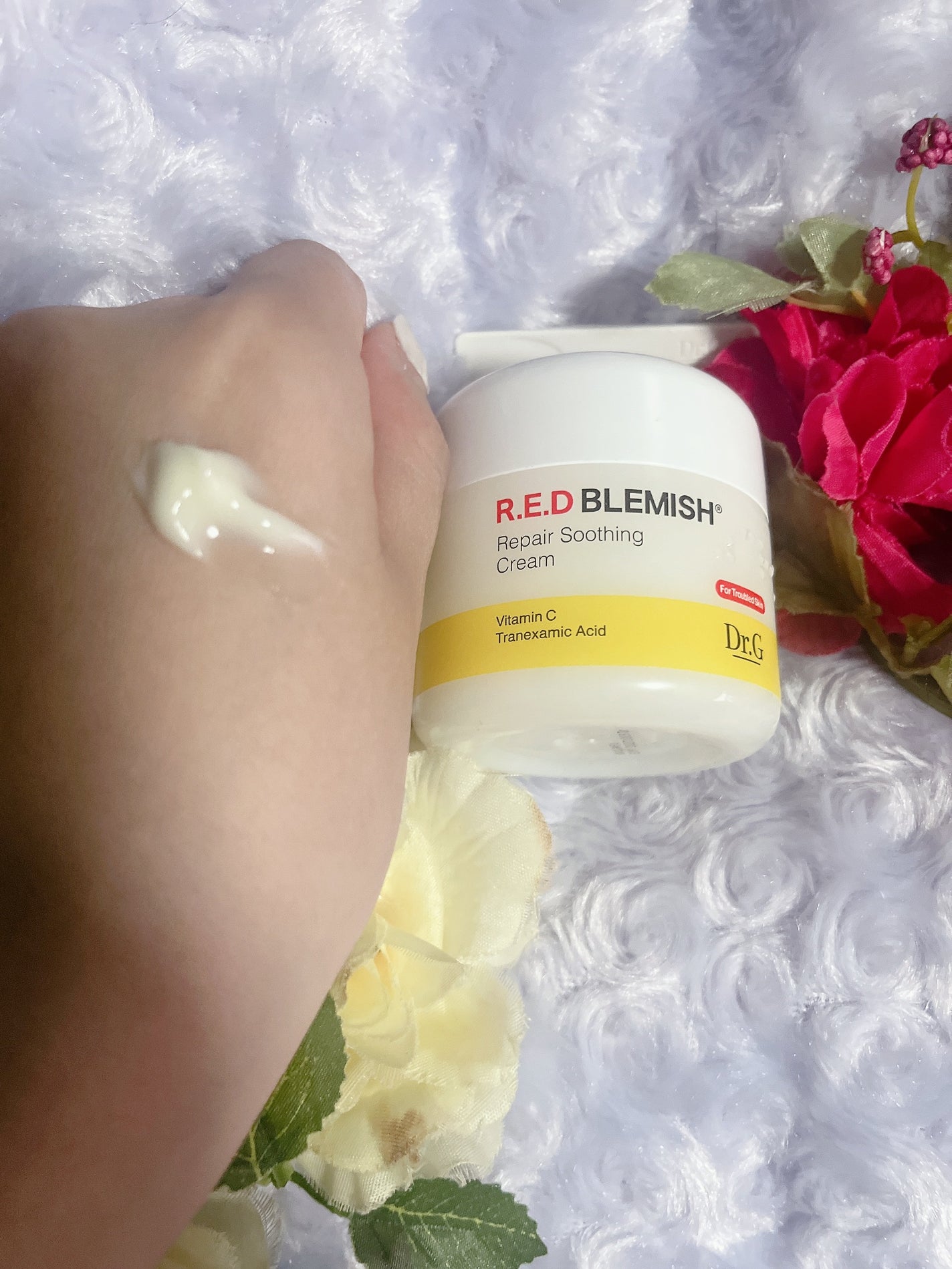 レッドブレミッシュ リペアスージングクリーム/Dr.G/フェイスクリームを使ったクチコミ(2枚目)