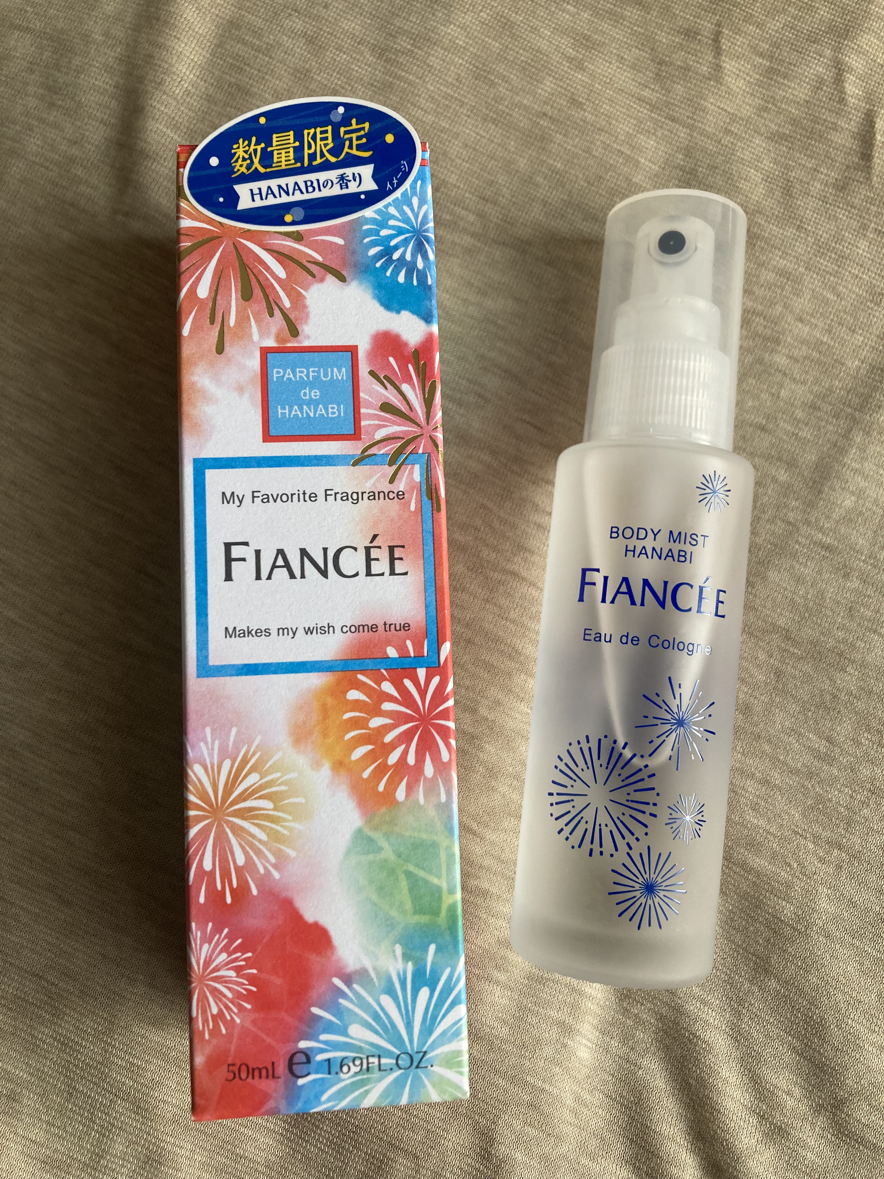 ボディミスト HANABI  【旧】/フィアンセ/香水(レディース)を使ったクチコミ（1枚目）