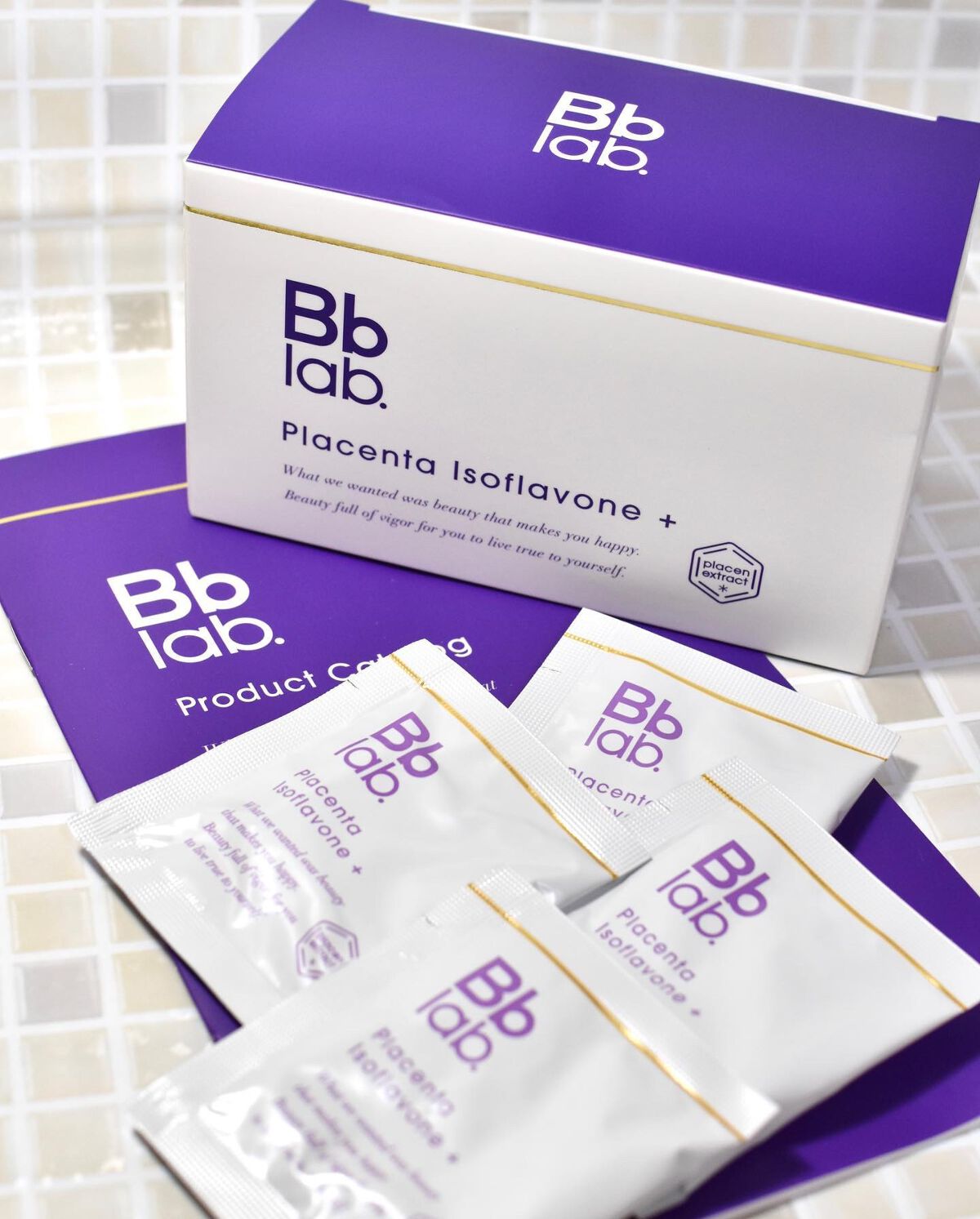 プラセンタ イソフラボン+/Bb lab./美容サプリメントを使ったクチコミ(1枚目)