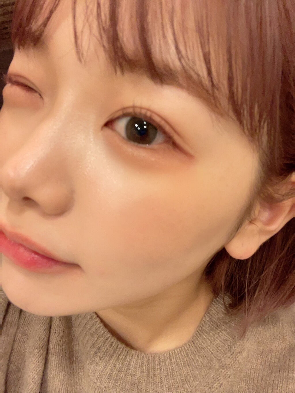 &be グロウハイライター/＆be/クリームハイライトを使ったクチコミ（2枚目）