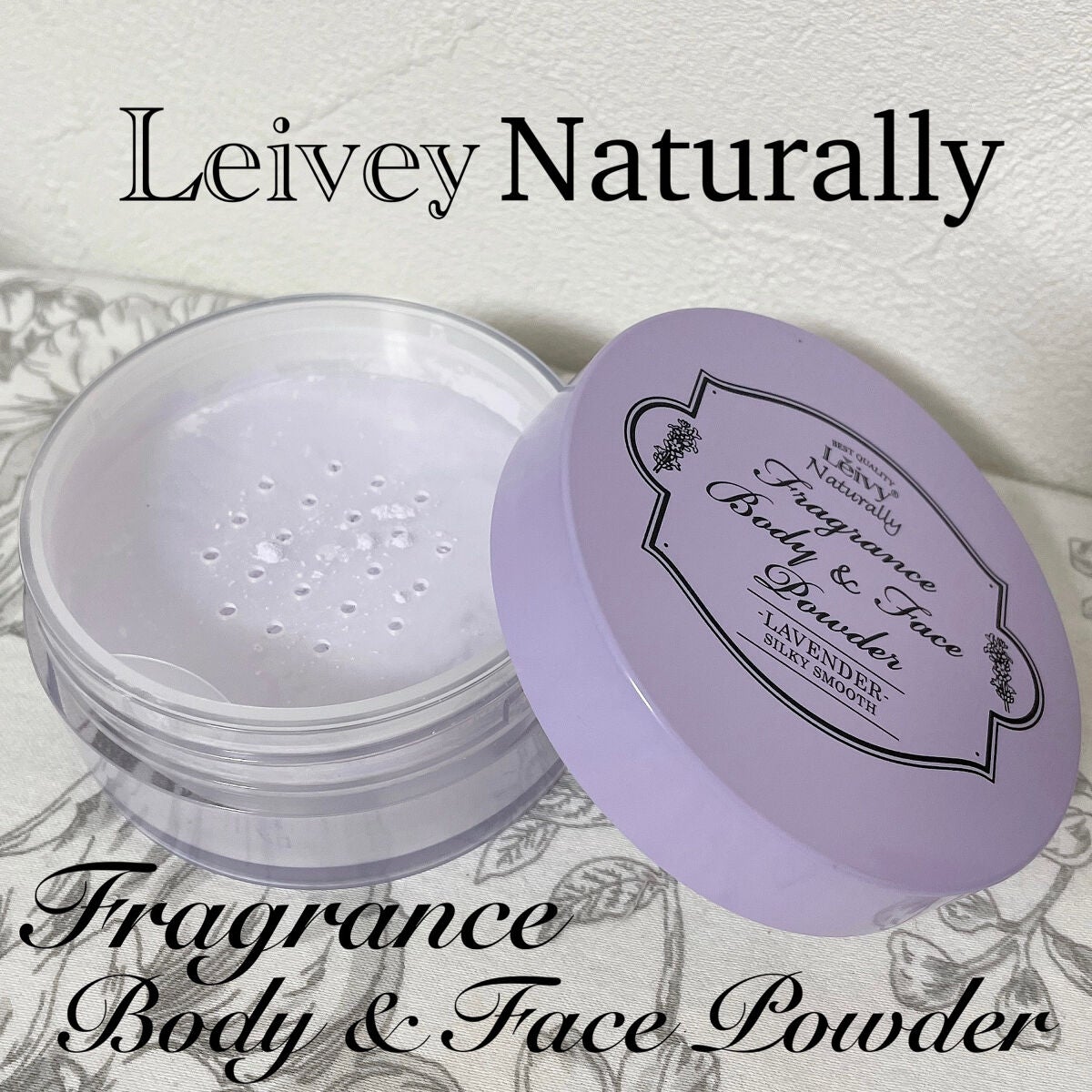 フレグランス ボディ&フェイスパウダー ラベンダー/Leivy/ルースパウダーを使ったクチコミ(1枚目)