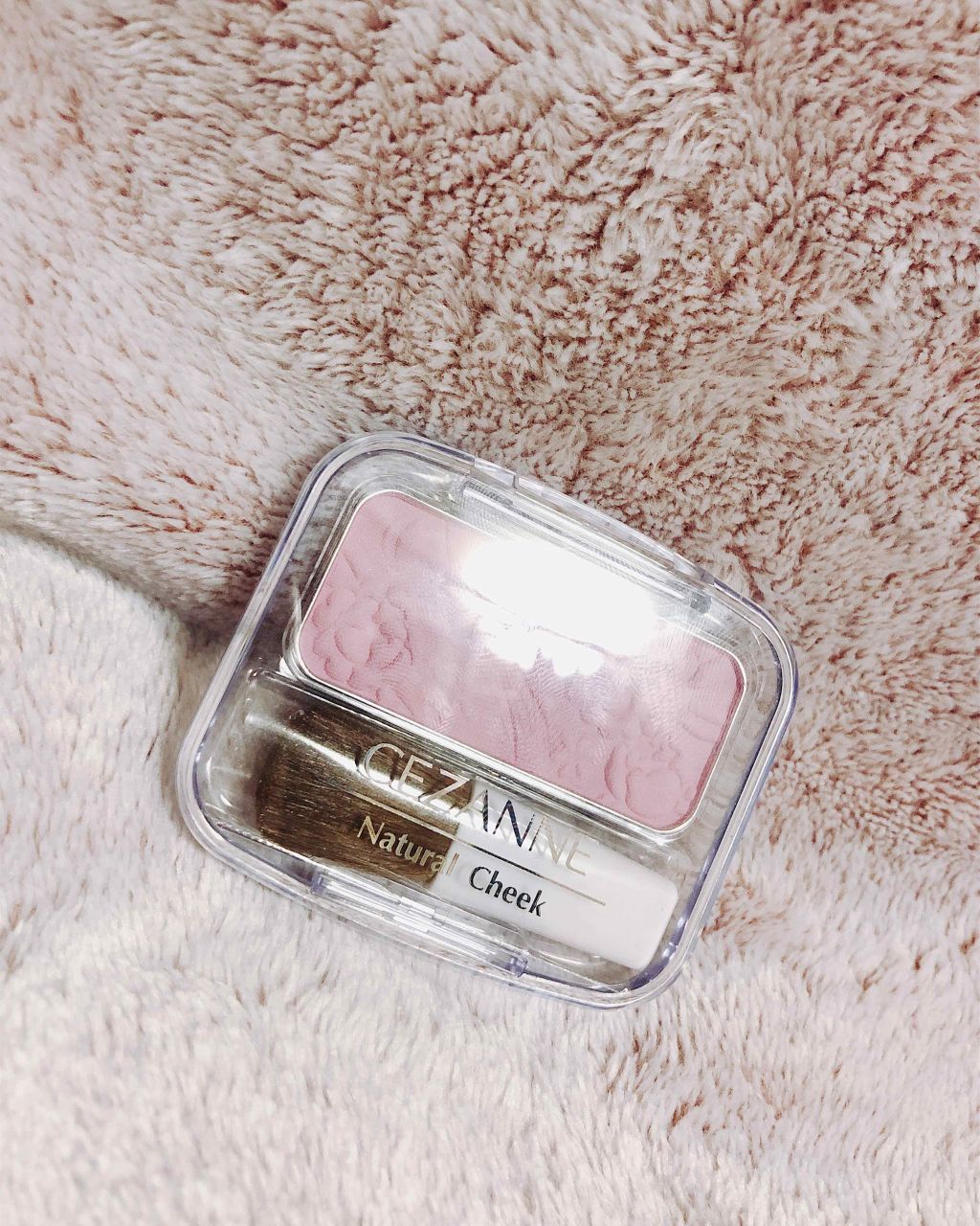 ナチュラル チークN/CEZANNE/パウダーチークを使ったクチコミ(2枚目)