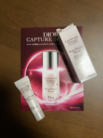 【旧】カプチュール トータル セル ENGY スーパー セラム/Dior/美容液を使ったクチコミ(1枚目)