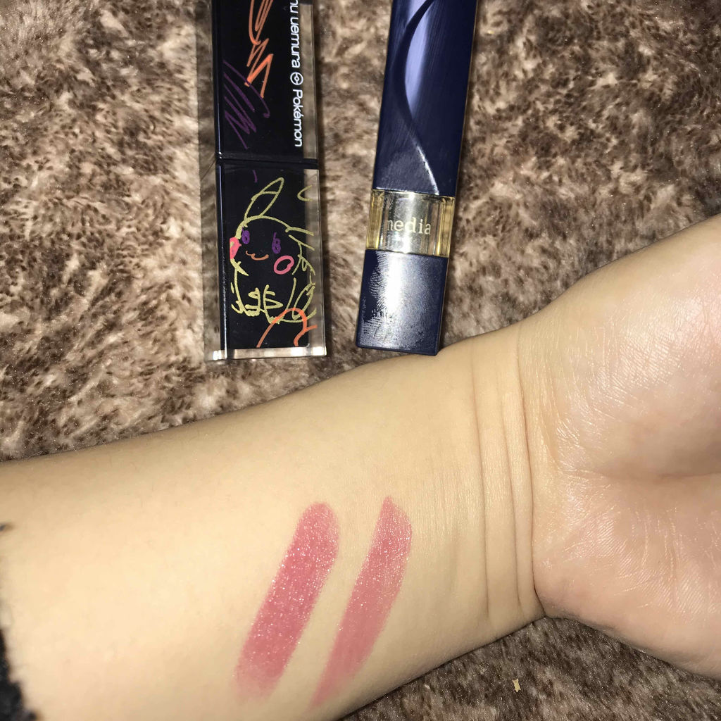 ブライトアップルージュ/media/口紅を使ったクチコミ（3枚目）