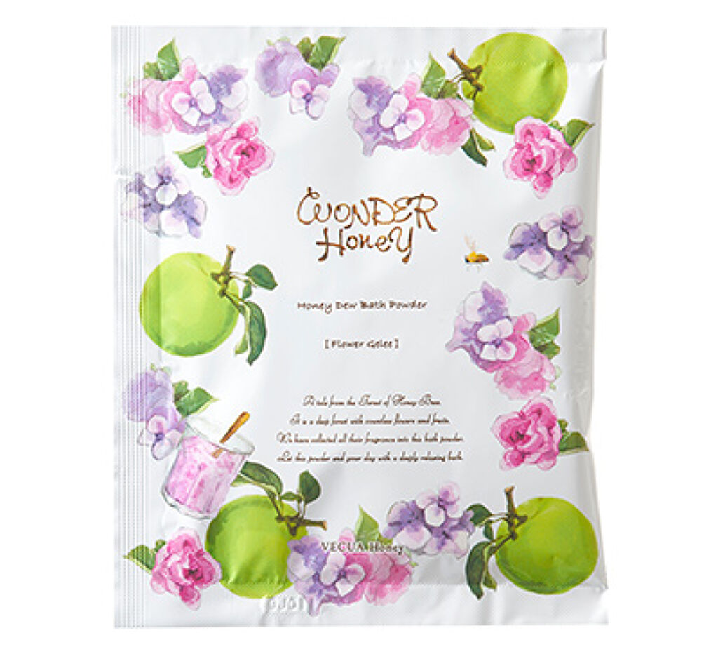 ワンダーハニー 蜜蜂の森のアロマバス お花のジュレ