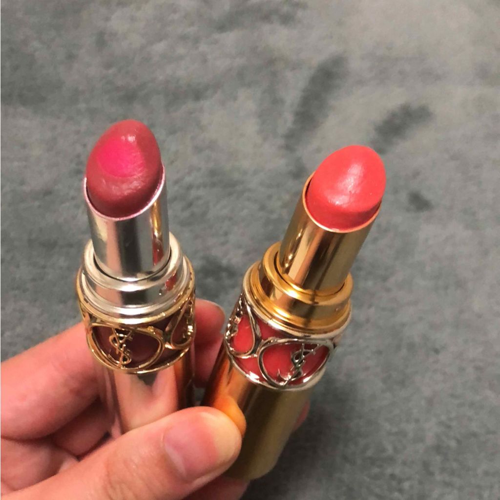 ヴォリュプテ ティントインバーム/YVES SAINT LAURENT BEAUTE/口紅を使ったクチコミ（2枚目）