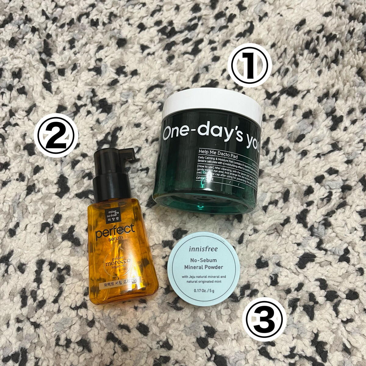 ノーセバム　ミネラルパウダー　N/innisfree/ルースパウダーを使ったクチコミ（2枚目）