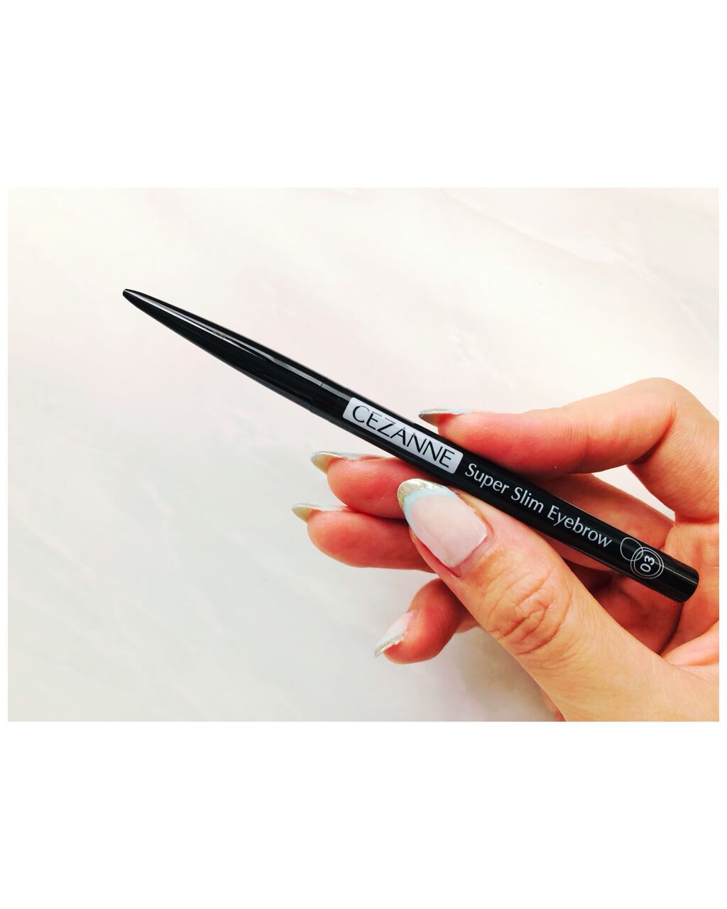 超細芯アイブロウ/CEZANNE/アイブロウペンシルを使ったクチコミ（3枚目）