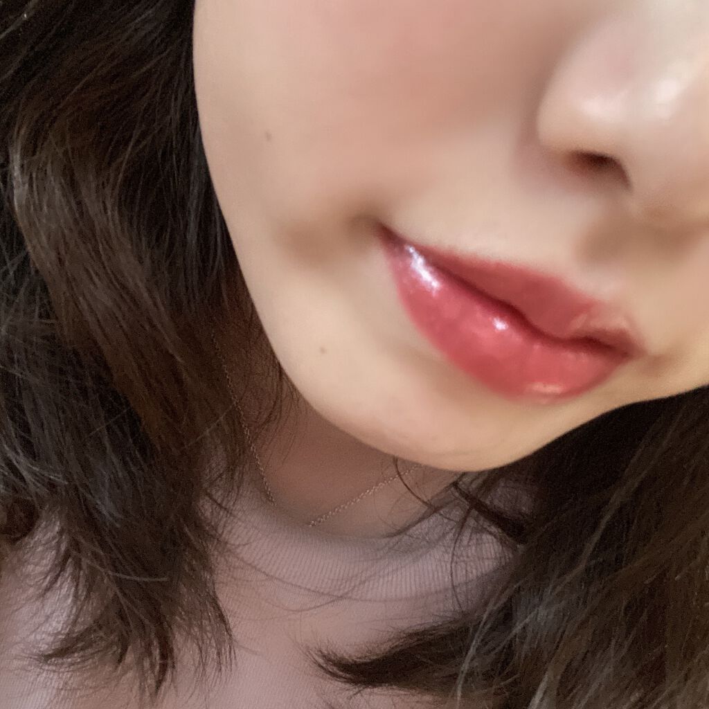 グラスティングウォーターグロス/rom&nd/リップグロスを使ったクチコミ（2枚目）