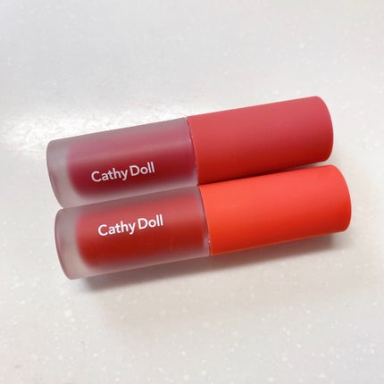 リップアンドチーク ヌードマットティント/CathyDoll/リップティントを使ったクチコミ(1枚目)