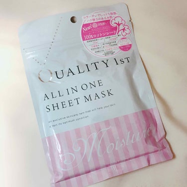 ⌘  QUALITY 1st
7枚入り (¥330)
---------------------------------
.
厚手のコットンにひたひたのオールインワンパック
.
敏感肌の私でもしみること