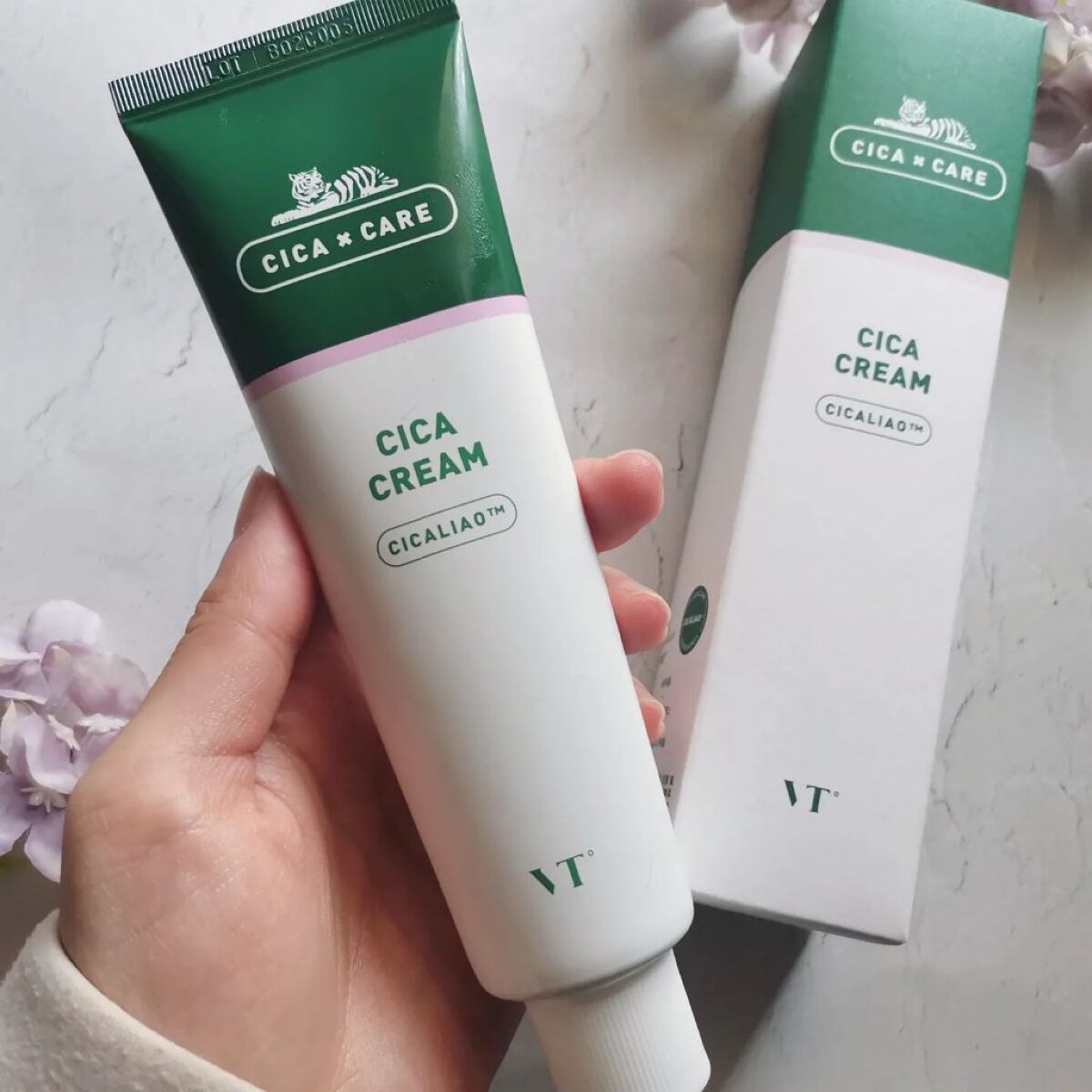 CICA クリーム/VT/フェイスクリームを使ったクチコミ（3枚目）