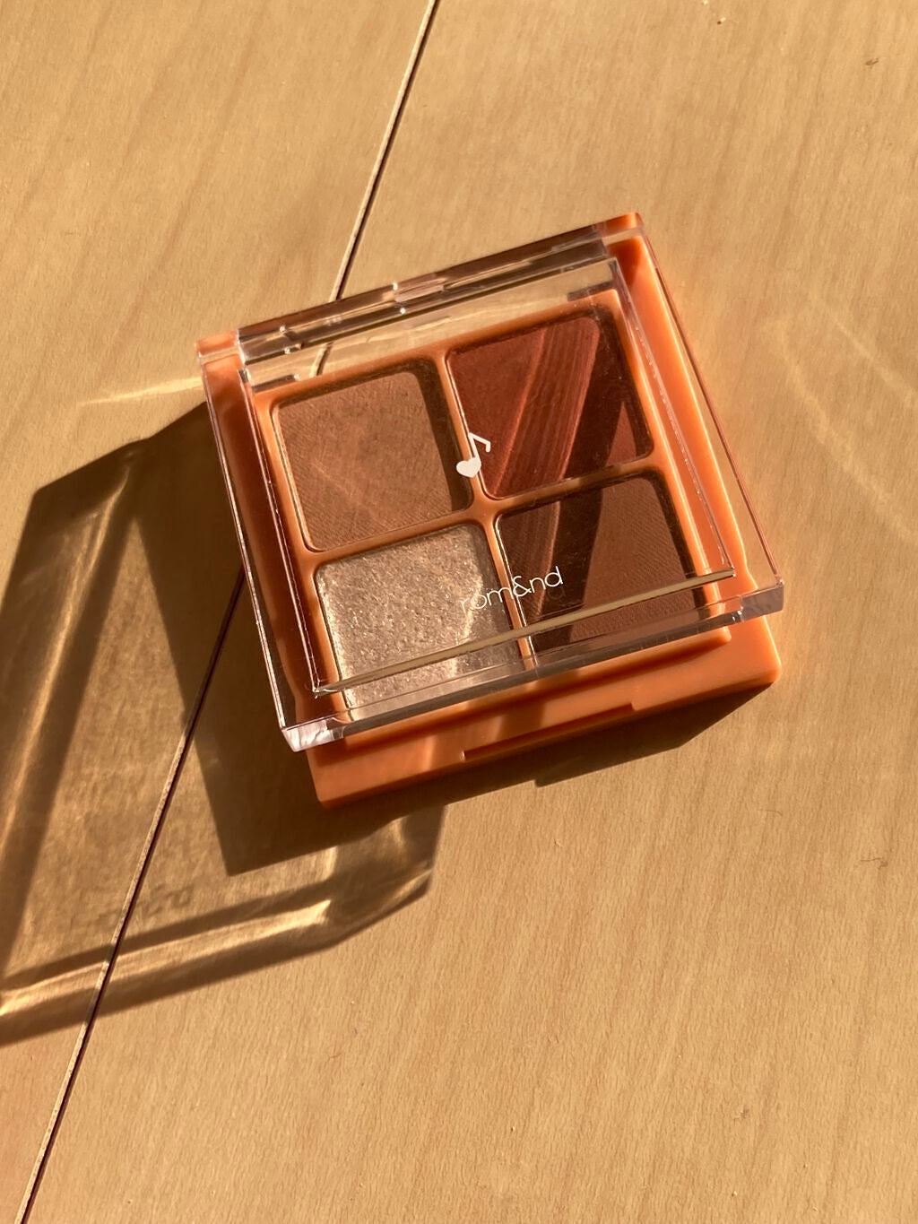 ベターザンアイズ ミュージックシリーズ/rom&nd/アイシャドウパレットを使ったクチコミ(2枚目)