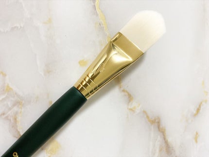 OKHEE #PIV03 ディティールパウダーブラシ/SOOA DOR/メイクブラシを使ったクチコミ(2枚目)