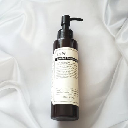 ジェントルブラックディープクレンジングオイル(150ml)/Klairs/オイルクレンジングを使ったクチコミ(1枚目)